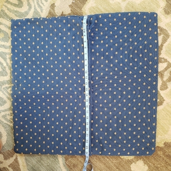 Pillow Sham Pillowcase Blue Gold - Picture 5 of 6